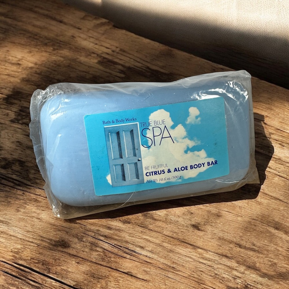 Bath & Body Works True Blue Spa Citrus & Aloe Body Bar 10.6 oz – HTF Sealed - Picture 1 of 3